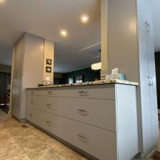 Expresso Cabinets Lightened up with Kitchen Cabinet Spraying in Winnipeg, Manitoba 7